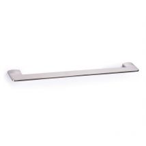 Asa de zamak con acabado inox look, dimensiones:350x40x10mm y entrepuntos:320mm -