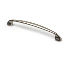 REI - Asa de zamak con acabado níquel bisú, dimensiones:145x13x24mm y entrepuntos:128mm -