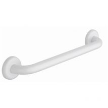 Metaform - Asa discapacitados barra para baño ducha de acero inox blanco 45 cm