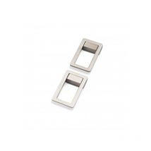 Poignée Up 3282 - talla Blanc. 42x10x74mm. Entraxe 16mm.
