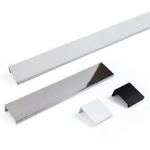 Mengual - Asa Pestaña L230Mm Blanco Mate (SLIM-2) - SLIM-2 - Tirador semi oculto tipo pestaña