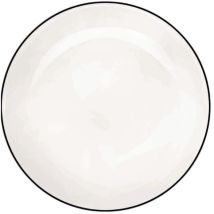 Noire Dessertteller 21 cm – Porzellan – spülmaschinen- und mikrowellengeeignet