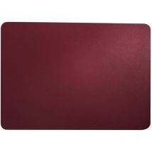 Set de table aspect cuir Asa Rouge