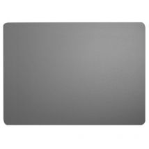Set de table aspect cuir Asa Gris ciment