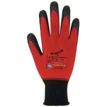 Gant Condor Taille 10 rouge nylon / élasthanne avec nitrile micropor en 388 en 407 - rot