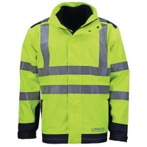 Veste De Protection Contre Les Intempéries, Les Flammes Et La Haute Visibilité Asatex Taille M - 3850g/m