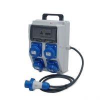 Rosi electrical material asc schaltschrank 4x3p 16a - 2240e