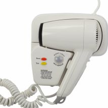 Vama - Asciugacapelli Phon A Pistola Da Cassetto 1200w Viento Sicuro Bianco
