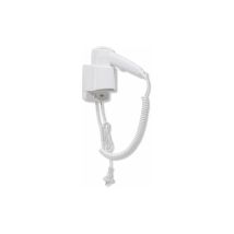 Asciugacapelli Phon Elettrico Da Parete A Pistola In Abs Bianco Mediclinics Sc0020