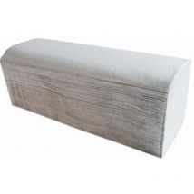 Asciugamani di carta piegati CWS Riciclati V-Fold 1-ply Natural 5000 fogli