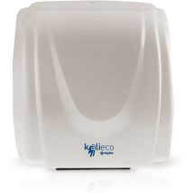 Asciugamani elettrico automatico con funzionamento a fotocellula serie kalieco 30a 2100 watt - m³/h 170 - dim. mm (lxpxh): 245x200x265 aspira