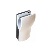 Mediclinics - Asciugamani Elettrico Asciugatura Superveloce in Abs Bianco Dualflow M14A