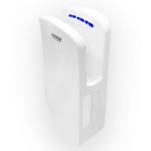 Asciugamani Elettrico con Fotocellula 1100W Vama Stream Dry uv nf Acciaio Nero Opaco