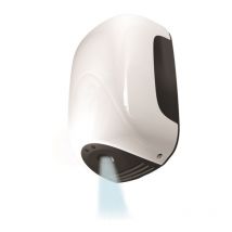 Asciugamani elettronico ad aria calda in abs bianco con comando a fotocellula Idral 02650/2 Bianco