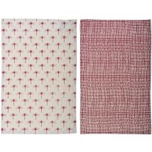 Asciugamano da cucina in cotone Dragonflies (Set di 2)