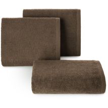 Asciugamano Da Bagno Eurofirany Classico In Cotone Smooth1 50x100cm Marrone