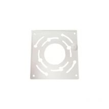 281145 Fixing plate for single module white - Ascom