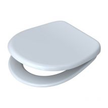 Asiento de inodoro V.I.P. NUEVO con tapa, con cierre suave PAGETTE blanco