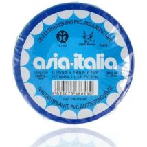 Nastro isolante pvc 19mm - 0.15mmX19mmX25m imq - Blu