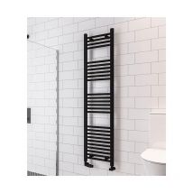 Siena - Aspect 1600 x 400 Straight Towel Radiator - Matt Black - Matt Black
