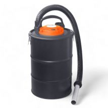 Ideal Star - Aspiracenere per stufe pellet forni e barbecue fusto in acciaio lt 20