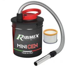 Universale - aspiraceneri bidone 10L ceneri pellet legna 800W ribiimex minicen