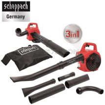 Scheppach - aspirador soplador triturador motor de gasolina 700W LBH2600P
