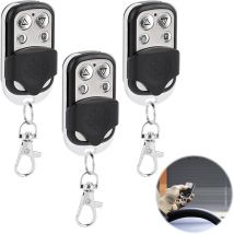 Coocheer - Mando a distancia para puerta automática, kit de 3 frecuencias, 433,92 MHz, mando a distancia universal para puerta, mando a distancia