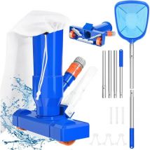 Aspirapolvere per piscina mit Rete pro Fläche des Pools, Kit zur Wartung des Pools Aspirapolvere portable per laghetto, Fontana