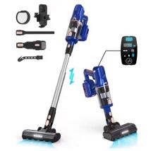 Outigo - Aspirateur à main et à manche sans fil V12 45KPa, Aspirateur sans fil 55 minutes, 1.0L