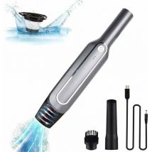 Aspirateur à Main sans Fil Portable 6000Pa - Rechargeable 2000mAh, Mini Aspirateur de Voiture de Table - Cuisine, Voiture, Canapé, Animaux