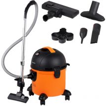 Aspirateur eau et poussière aspirateur industriel 15 l Capacité du réservoir Accessoires