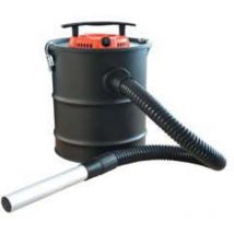 Lapillo - Aspirateur e'lectrique a' cendres me'talliques Excel 600W 12 litres avec filtre et tuyau d'aspiration en acier