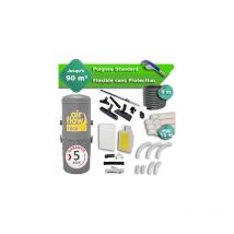 Aspirateur central Airflow 1600 garantie 5 ans + flexible rétractable 8 m standard + 7 accessoires + kit 1 prise retraflex + kit prise balai (rayon