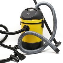 Wiltec - Aspirateur Eau et poussière Bassin Aspiration Algues 1400W Fonction Humide Sec Vidange automatique