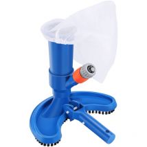 Aspirateur de Piscine Portable, Aspirateur Piscine Hors Sol, Aspirateur Nettoyeur à Jet de Piscine avec Sac en Filet à Cordon