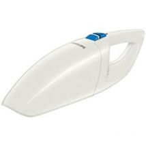 Aspirateur a main MiniVac Philips FC6150/01 - Blanc - 3,6V - Action cyclonique - Filtre 2 couches