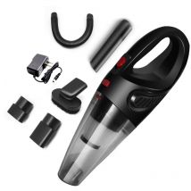 Meterk - Aspirateur de voiture à usage domestique, puissant aspirateur à main sans fil, charge rapide, humide et sec, 120W, 6000Pa