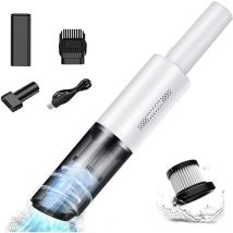 Forehill - Aspirateur de voiture aspirateur à main portable voiture aspirateur sans fil rechargeable haute puissance maison voiture double usage