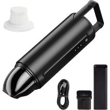 Qersta - Aspirateur de Voiture Portable sans Fil - Aspiration Puissante 5000PA - Rechargeable