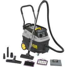 Fartools - Aspirateur eau et poussières 35 l fonction souffleur - Système multi filtres en série - mf 35 plaster- 1 600 w 230 v