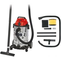 Einhell - Aspirateur eaux et poussières tc-vc 1930 sa (1500 w, Cuve 30L, Prise synchro oep, Livré avec accessoires)