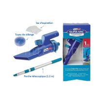 Aspirateur et pompe pour piscine venturi – Aluminium réglable – Alimentation électrique, source d'alimentation, Type de piscine, Surface d'action, 