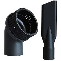 Aspirateur industriel brosse ronde et buse plate définit intérieur 44mm