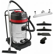 Monster Shop - maxblast Aspirateur Industriel de 80 Litres 3000W & Embout d'Aspiration Additionnel pour un Nettoyage Professionnel