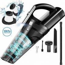 Ayyqh - Brushless voiture aspirateur sans fil rechargeable maison voiture double usage portable haute puissance aspirateur de voiture