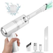 Herzberg - Aspirateur portable sans fil rechargeable HG04005