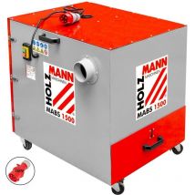 Aspirateur À Copeaux Métal 1500w Holzmann Mabs1500 400v