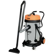 Vito Pro-power - Aspirateur eau et poussières 1200w Cuve 75 litres vito