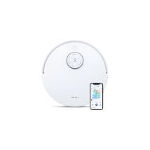 Ecovacs - deebot T10, Robot aspirateur Laveur avec plaque de nettoyage vibrante (ozmo Pro 3.0), 3000Pa, détection d'obstacles avec ia (aivi 3.0),